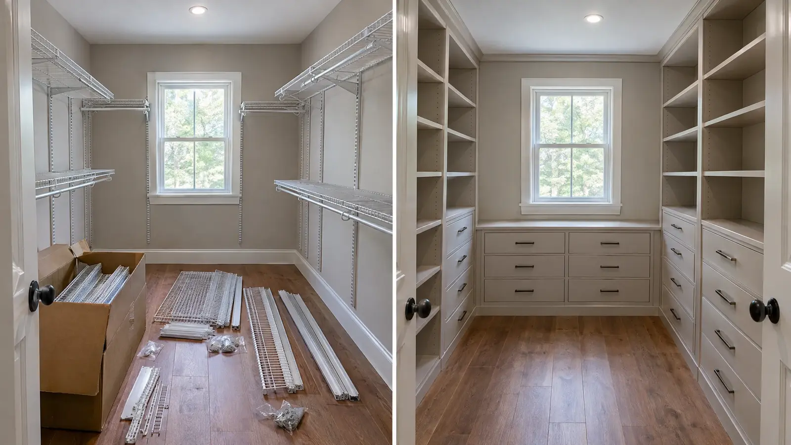 Custom Closet vs DIY Kit: An Honest Comparison