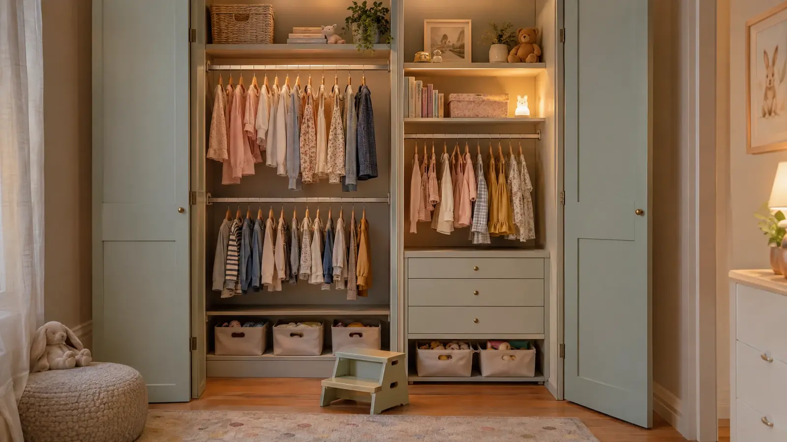 Kids' Closet Design: Storage That Grows With Your Family