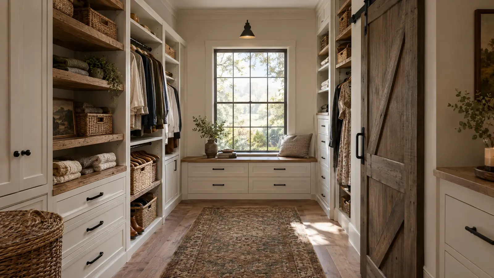 Farmhouse Closet Design for Nashville homes
