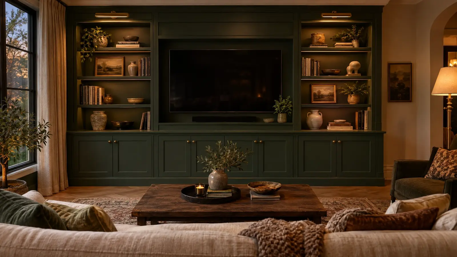 Built-Ins and Media Walls in Nashville and Middle Tennessee